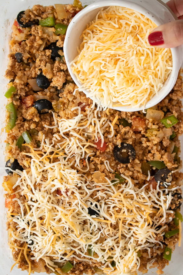 keto tex mex casserole