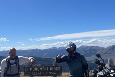 2026 CFMOTO IBEX 450 motorcycle for rent near Woodland Park, CO