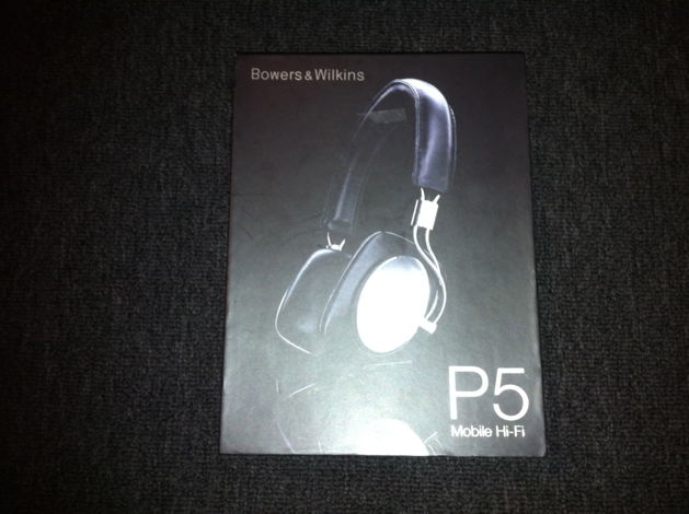B&W p5 headphones brand new