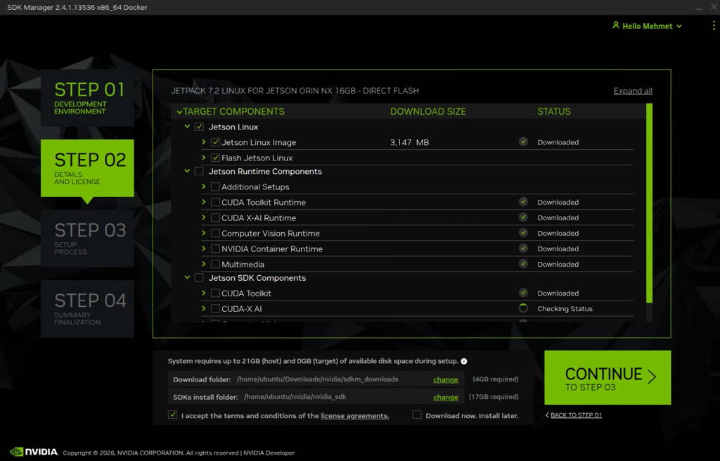 SDK Manager step-2