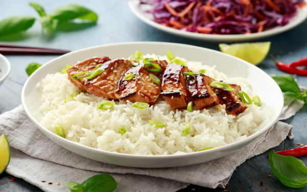 Photo of Thai Chicken Satay Rice Bowl 