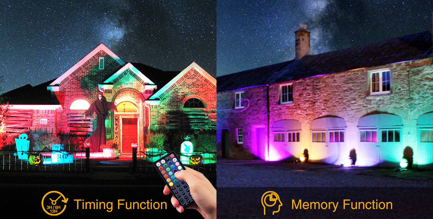 color changing flood lights multi function