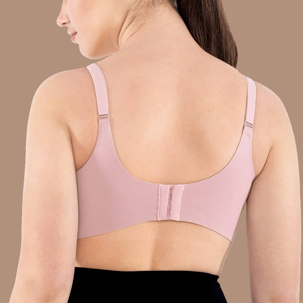 Back Hook and Wide Band Half Lace Bra with Back Hook & Wide Band For preventing Side Bulges or Side rolls