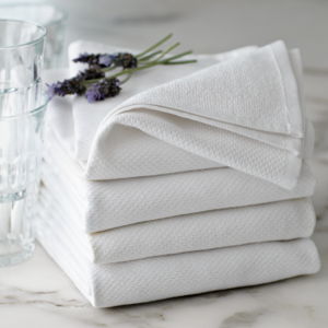 Williams Sonoma All Purpose Towels, Set of 4, White