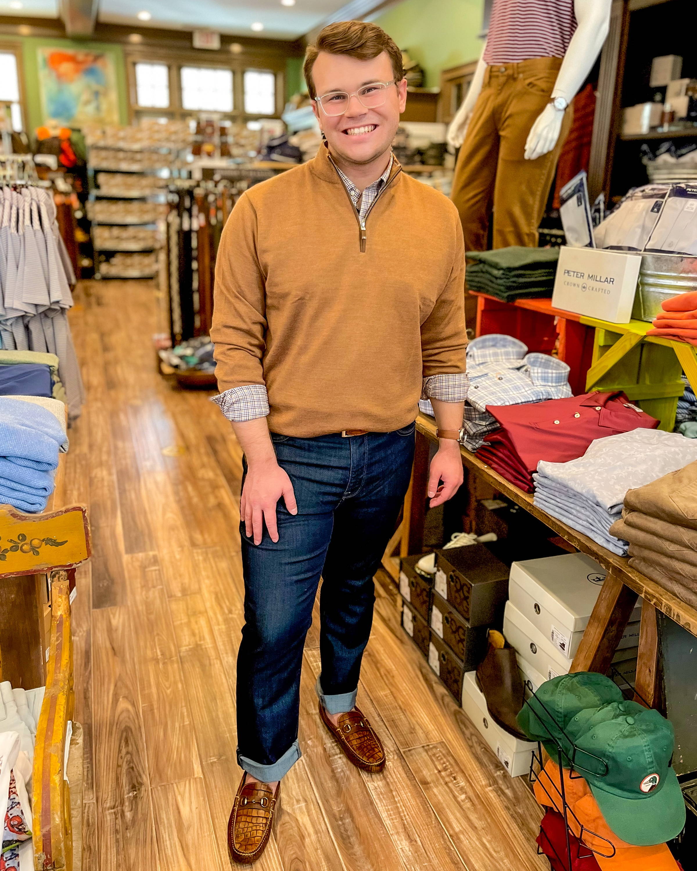 Meet Caleb, our sales associate at R.L. Martin