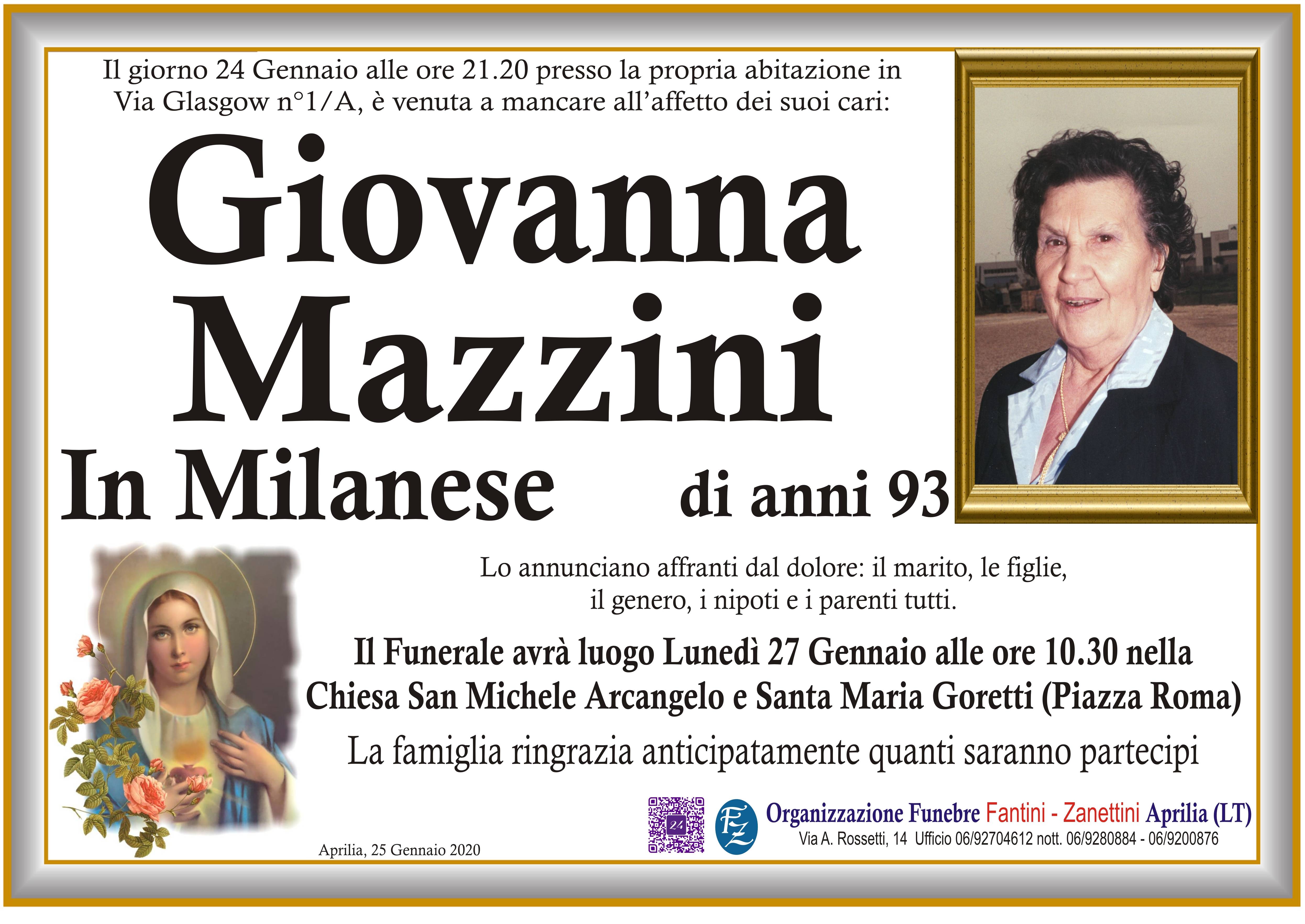 Giovanna Mazzini