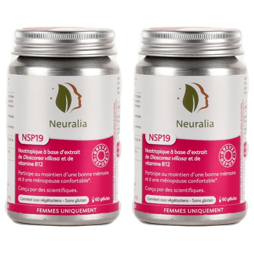 NSP19 : Ménopause + Neuroprotection - Lot de 2