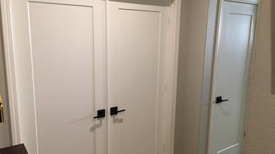 Interior door detail
