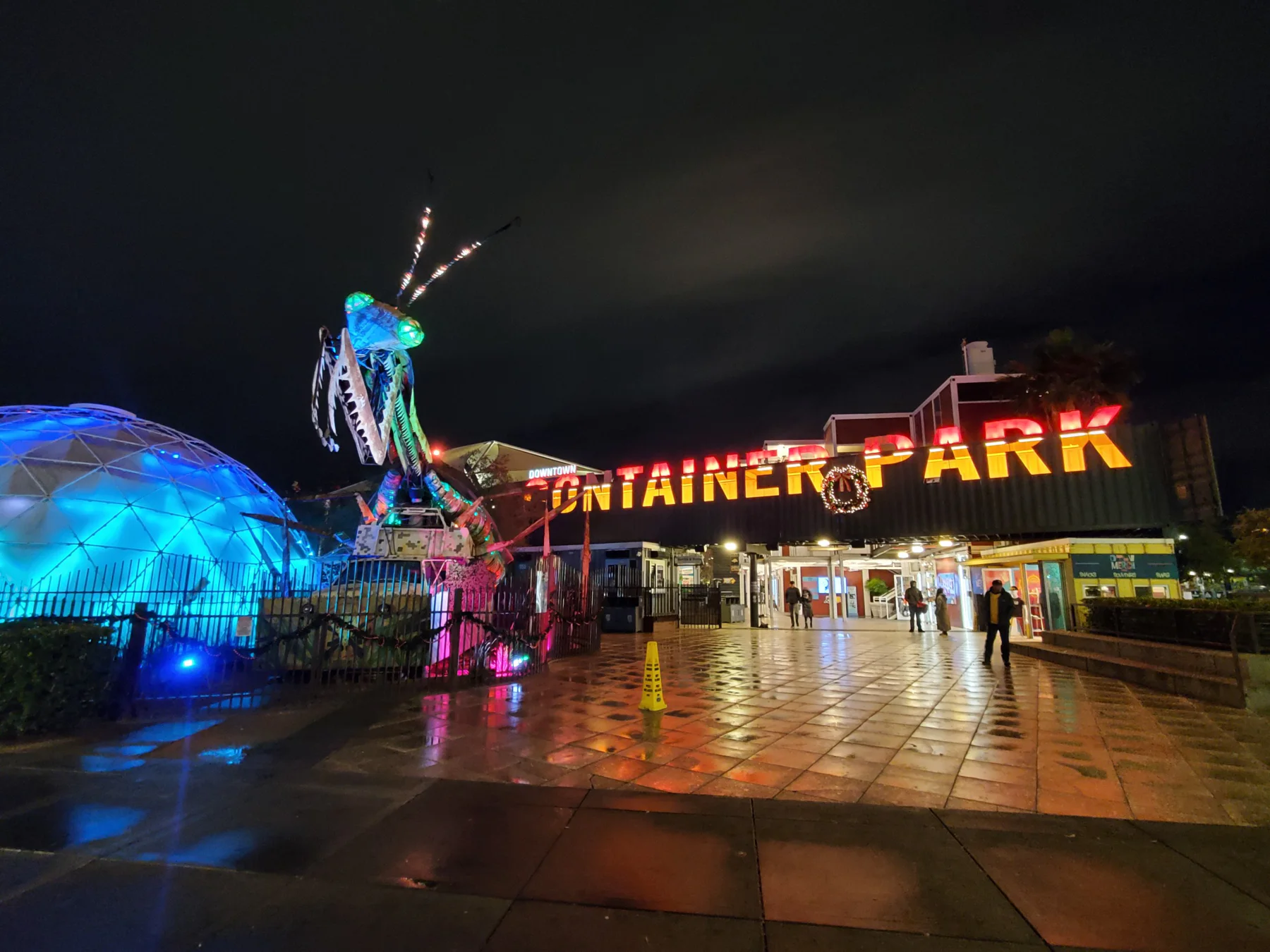 Downtown Container Park in Las Vegas
