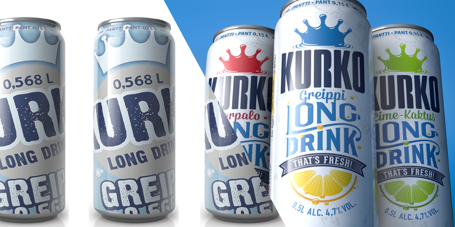 Before & After: Kurko Long Drink