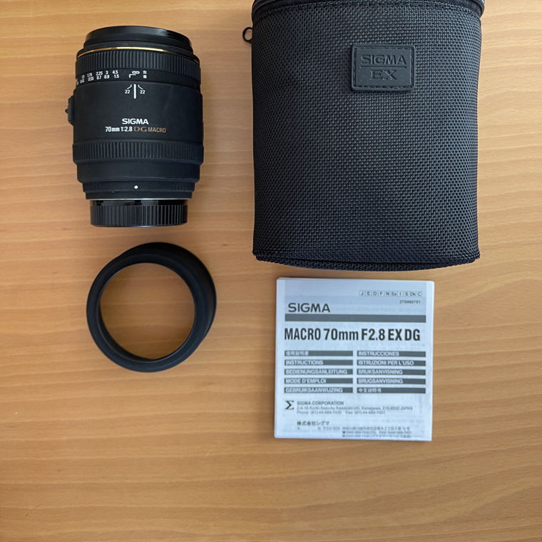 Objektiv für Nikon F | Sigma Macro 70mm F2.8 EX DG