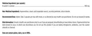 Designs for Health N-Acetyl-Cysteine (NAC) image 2