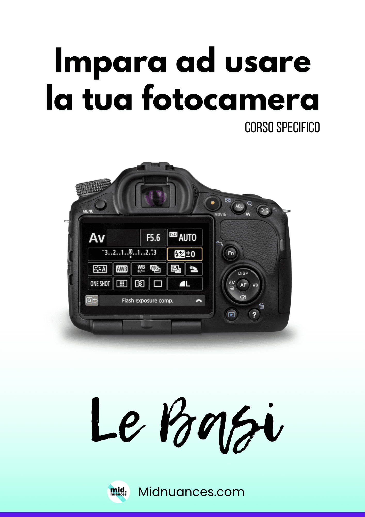  Corso di fotografia online fotocamere reflex