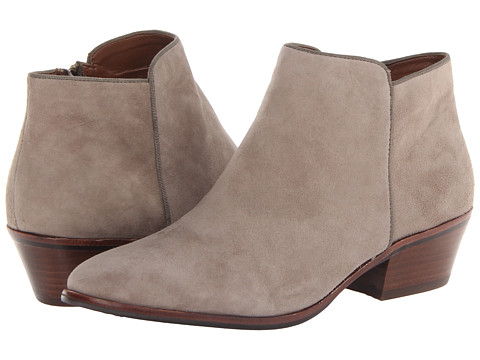 Taupe flat booties shop