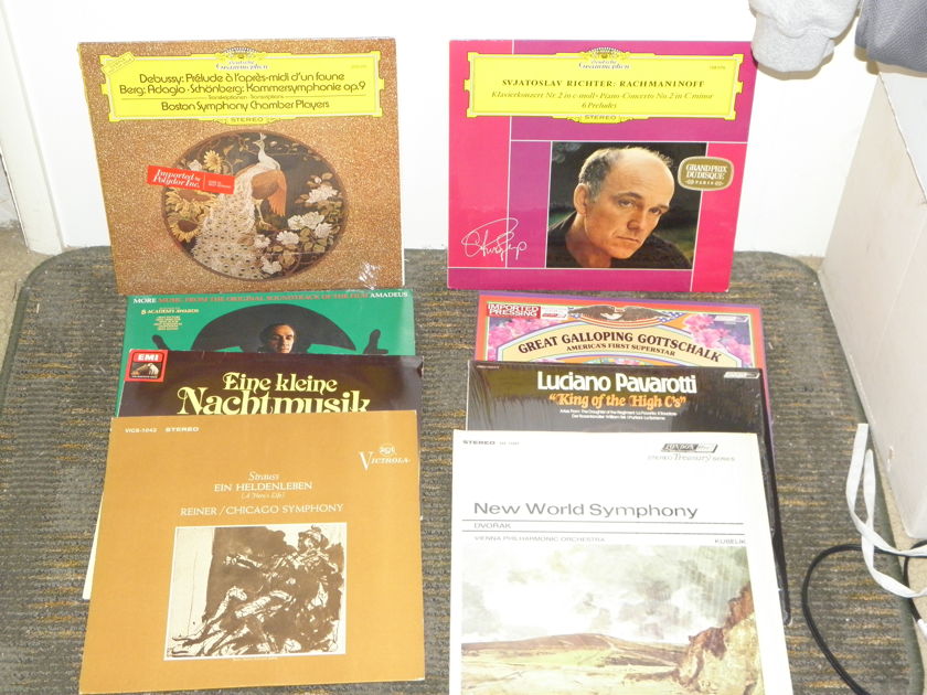 32 LP's from all the best labels - RCA-EMI-Philips-Mercury- London Incl Ormandy-Reiner-Ansermet + more