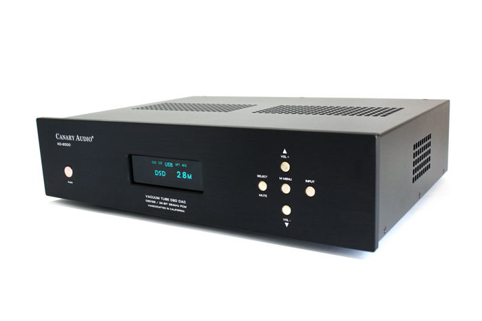 Canary Audio Newest KD-2000 Tube DAC, DSD128, 32-Bit 38...