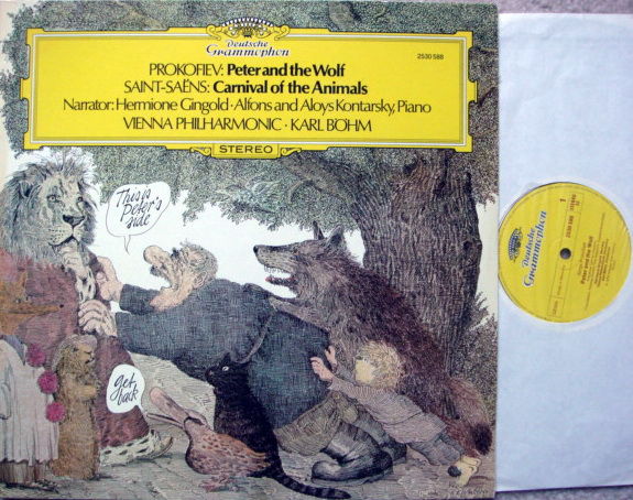 DG / BOHM-VPO, - Prokofiev Peter and the Wolf, MINT!