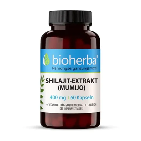 Shilajit - Extrakt Mumijo 400 mg 60 Kapseln