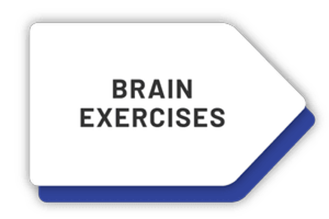 Brain icon for concussion methods