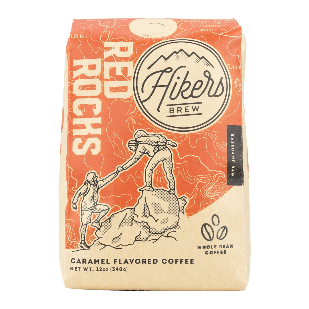 Red Rocks - Salted Caramel Flavored Coffee - 12 oz. 