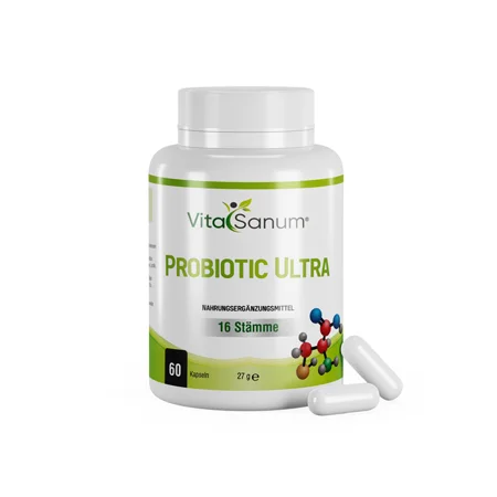 Probiotique Ultra 16 souches 60 gélules