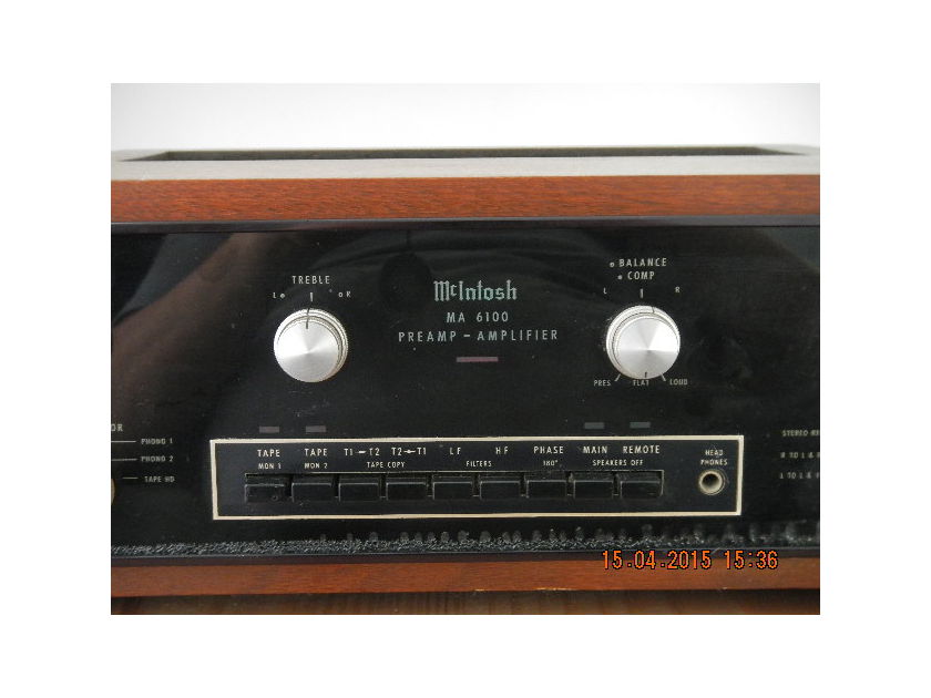 McIntosh MA 6100 Preamp-Amplifier