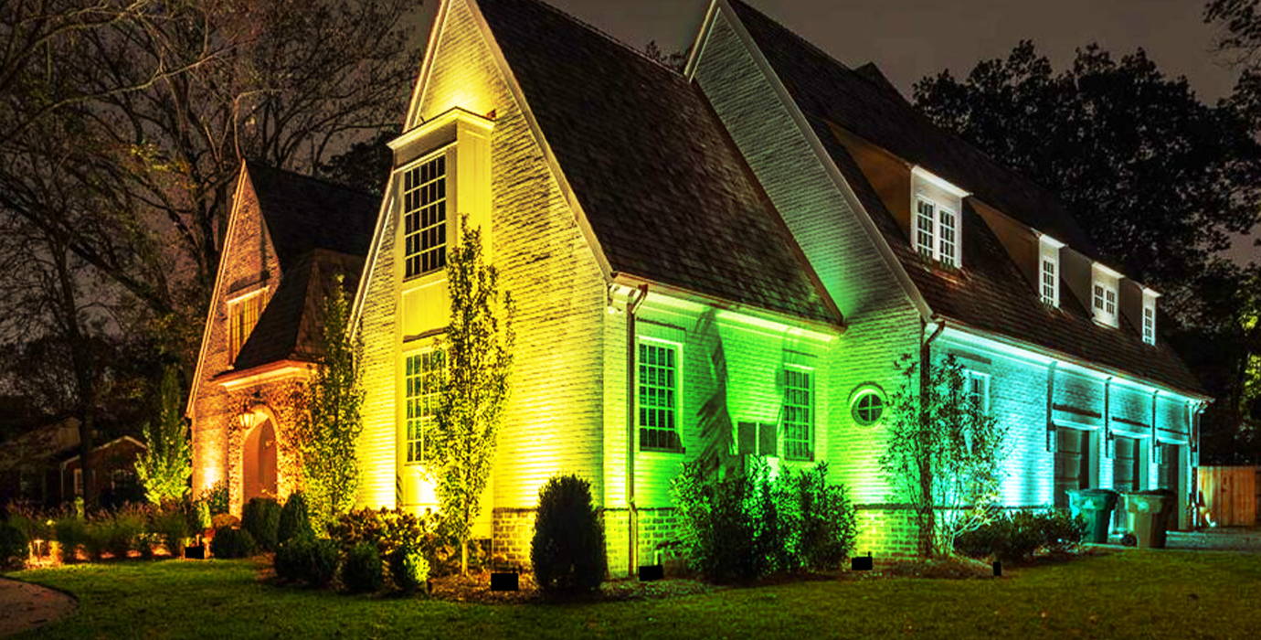 rgb flood light for church