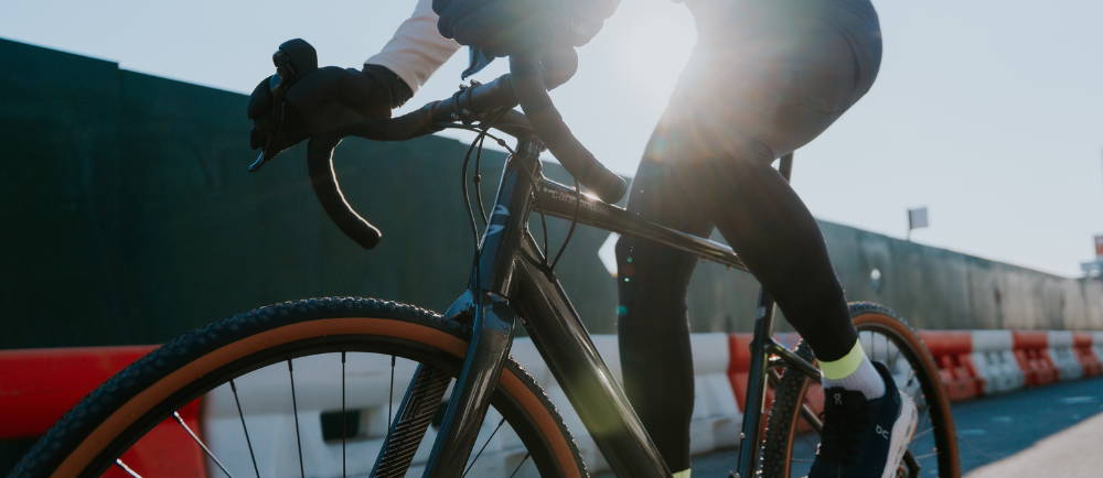 a man on a cannondale Topstone Neo electric road bike