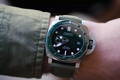 Panerai Submersible on a man wrist