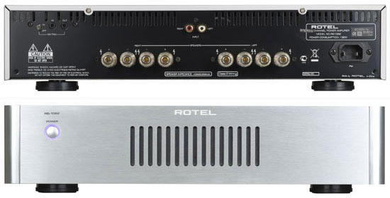 Rotel RB-1572 SILVER, 2-channel power amplifier, Showro...