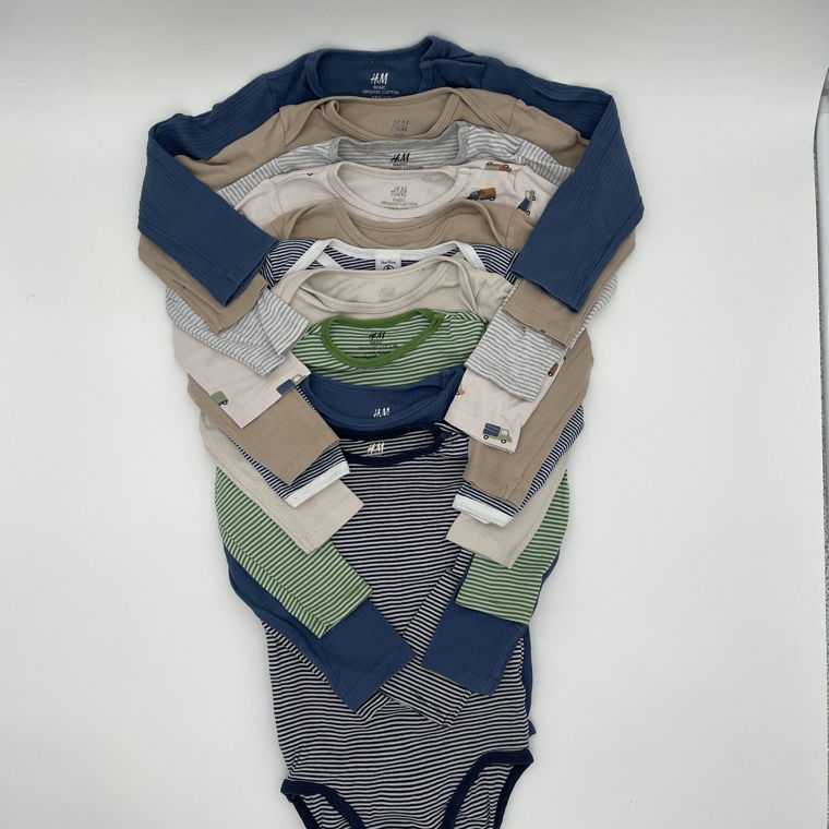 Bodysuits for toddler set of 10