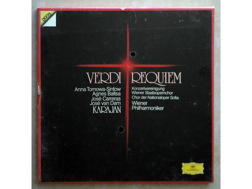 SEALED DG Digital | KARAJAN/VERDI - Requiem / 2-LP Box Set