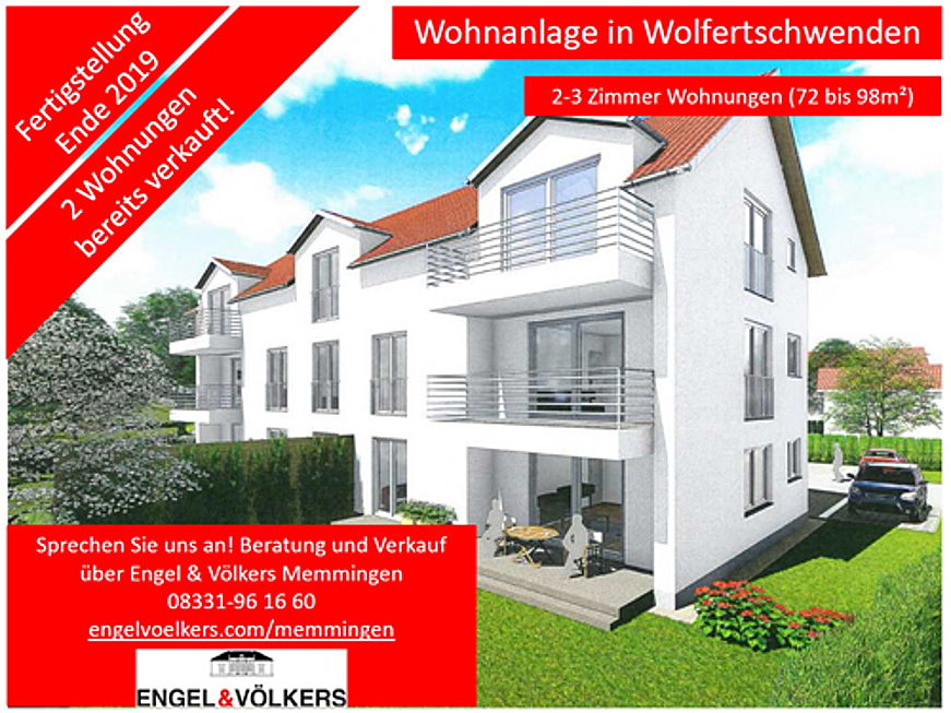  Memmingen
- Wohnanlage in Wolfertschwenden
2 Wohnungen bereits verkauft!