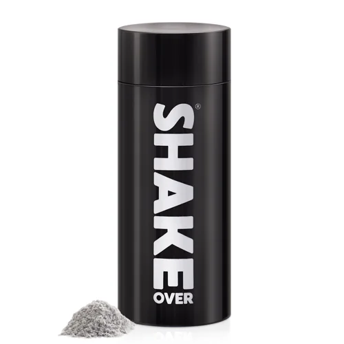 SHAKE OVER ZINC-ENRICHED HAIR FIBERS