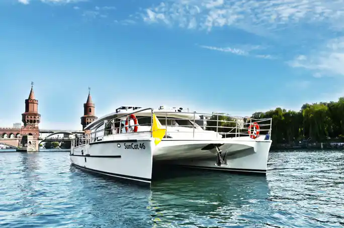 Exclusive Boat Tour on a Solar-Powered Catamaran
