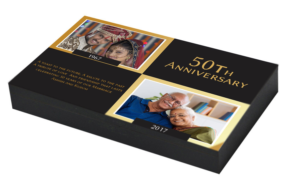 Photo Invitation for 50th Marriage Anniversary