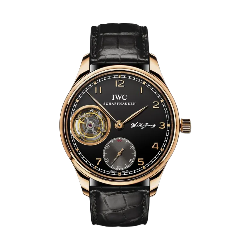 IWC Portuguese Tourbillon PORTUGIESER TOURBILLON HAND-WOUND F.A. JONES RG, image 1