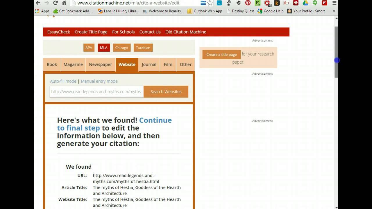 Citation Machine Review Slant