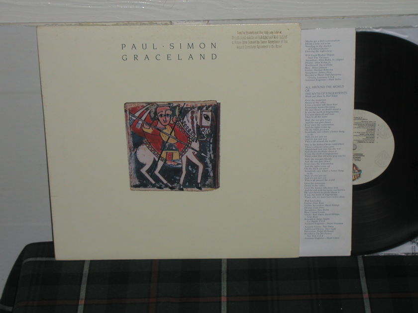 Paul Simon - Graceland WB Promo on Quiex II