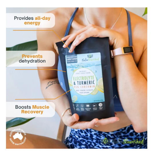 Electrolyte Powder & 95% Pure Organic Curcumin from Turmeric - Image 7