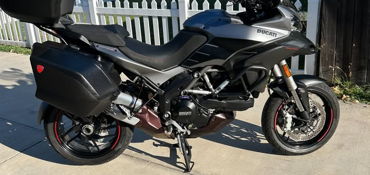 2013 DUCATI MULTISTRADA 1200 S GRANTURISMO motorcycle for rent near Lincoln, CA