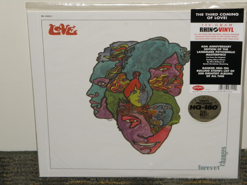 LOVE - Forever Changes 180g LP 45th Anniversary Edition New Sealed Vinyl25