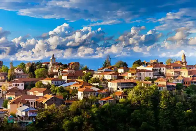 Kakheti - Bodbe - Signagi - Telavi