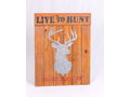 Winchester Live to Hunt Wall Decor with White Tail Deer