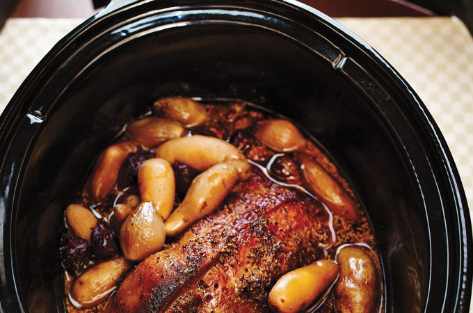 Porc braisé aux dattes