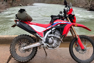2023 HONDA CRF300L motorcycle for rent near Jasper, AR