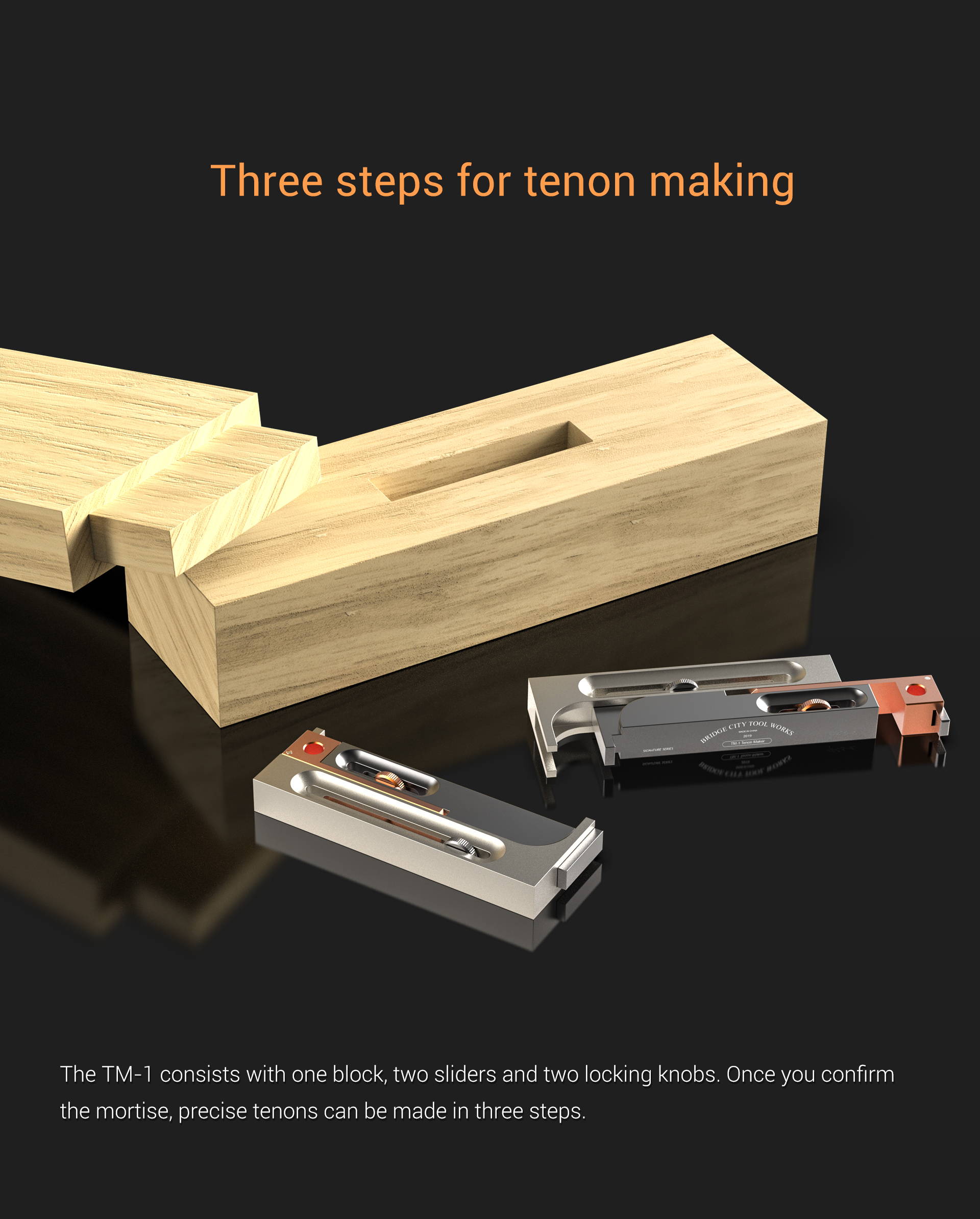 TM-1 Tenonmaker – Bridge City Tool Works (CA)