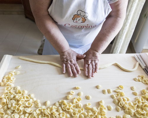 Cooking classes Alberobello: Orecchiette pasta making class in Alberobello