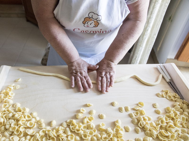 Cooking classes Alberobello: Orecchiette pasta making class in Alberobello