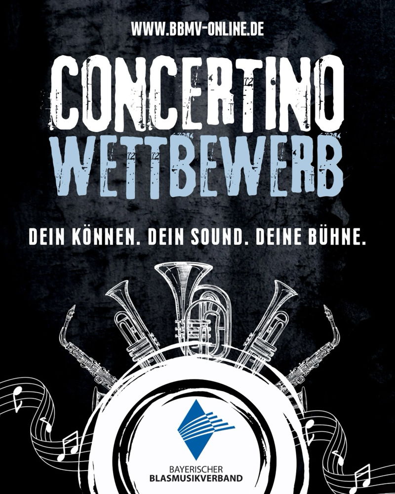 🎶 Save the Date: concertino 2026/27 🎶

Es ist wieder so weit - Bühne frei für alle jungen Musikerinnen und Musiker! Im Jahr 2026/27 findet der Solo-/Duo-Wettbewerb statt. 🎼

Schon jetzt könnt ihr euch die Wettbewerbstermine vormerken‼️

🔹 ASM-Verband